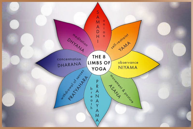 The eight libs of yoga are