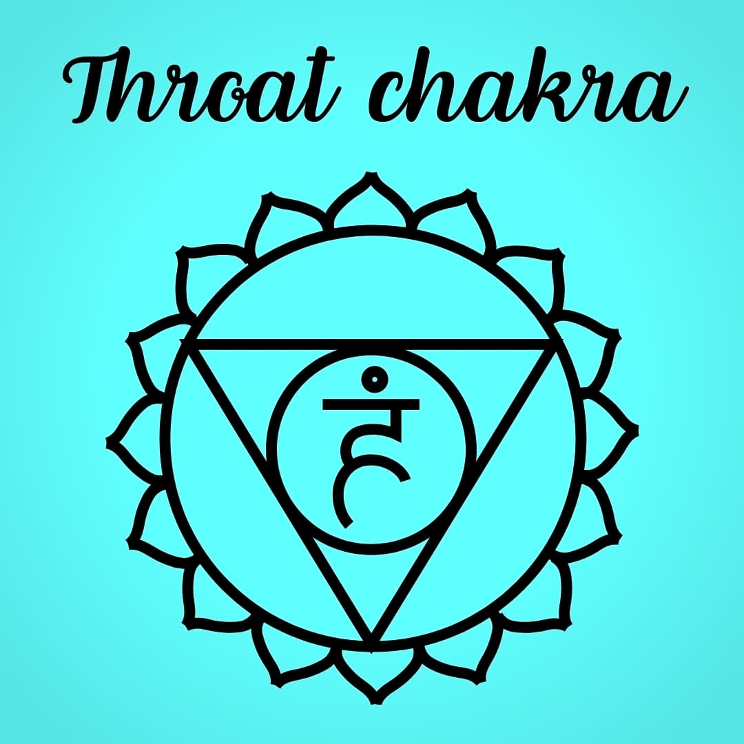 Blue throat chakra