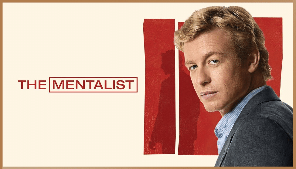 Promotional image for "The Mentalist" TV series, highlighting the show's theme of mentalism and psychic powers against a backdrop of mystery and human potential.